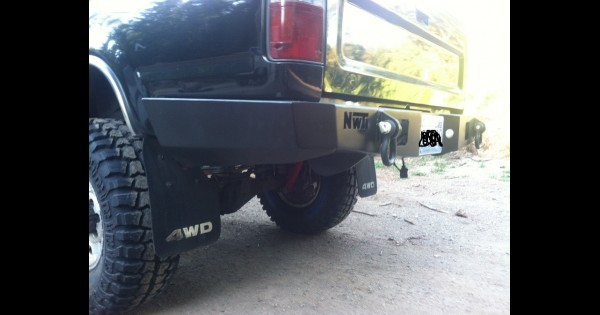 Toyota Pickup 1984-1995 Wrap around Rear Weld Together Bumper Kit